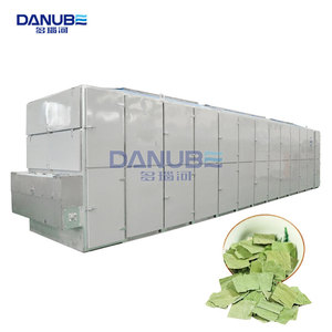 Hot Air Drying Green Leaves Processing Drying Equipment Mesh Belt Dehydrator Herbal Drying Machine - Product Image 1
