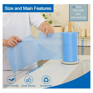 Rouleau de lingettes non tissées réutilisables multicolores, chiffon de <span class=keywords><strong>cuisine</strong></span> à absorption rapide, produits de nettoyage à séchage rapide, rouleau de nettoyage ménager - Product Image 3