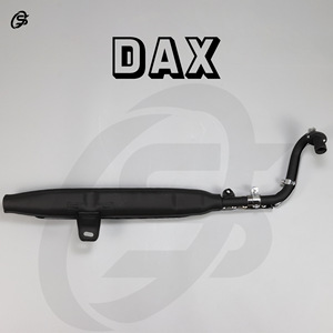 Motorcycle Muffler for DAX CT70 <strong>Matte</strong> Black Exhaust Pipe Made in China Replacement Part - Product Image 2