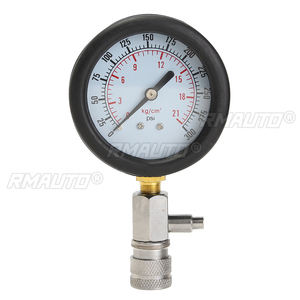 Kit de Prueba de Presión para Motor de Gasolina, Comprobador de Fugas de Compresión, Compresómetro para Auto con Estuche - Product Image 2