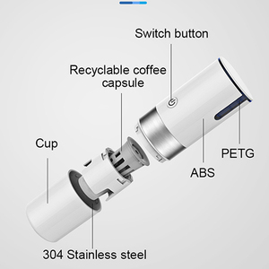 Hibrew-Mini café Portable OEM, produit sur mesure, américain, pour brassage à froid, capsules 12v - Product Image 4