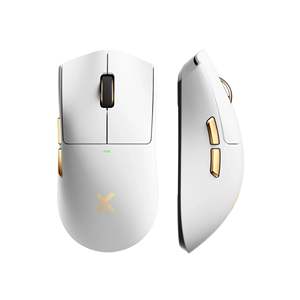 MCHOSE K7 Ultra Wireless Mouse Lightweight Gaming and Wired 2.4G Blue Tooth Three-Mode <b>Connection</b> PAW3950 Ergonomic Mouse - Product Image 1