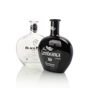 Personalización 500ml 700ml 750ml 1000ml Espíritu Alcohol Logotipo en relieve Fábricas de vodka Botella de whisky de vidrio oscuro personalizada <span class=keywords><strong>a</strong></span> la venta - Product Image 4