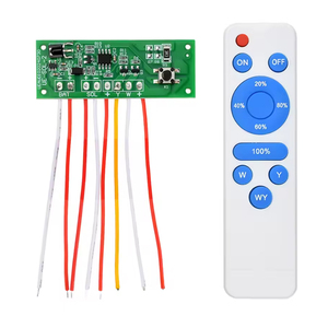 Placa de circuito de luz <span class=keywords><strong>solar</strong></span> Control remoto <span class=keywords><strong>Sensor</strong></span> de control de luz Módulo de control LED Compatible con conmutación de doble color - Product Image 1