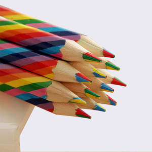 Crayons de couleur arc-en-ciel en vrac, mines de couleur de qualité 3,3 mm à cœur souple pour artistes adultes, professionnels et coloristes - Product Image 1