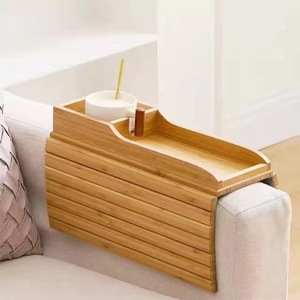 Bambou <span class=keywords><strong>Canapé</strong></span> Bras <span class=keywords><strong>Plateau</strong></span> De Rangement Table Clip Sur <span class=keywords><strong>Canapé</strong></span> Accoudoir Bambou <span class=keywords><strong>Canapé</strong></span> Bras Porte-Gobelet <span class=keywords><strong>Plateau</strong></span> Avec Organisateur - Product Image 5