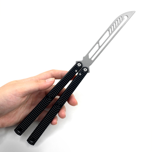 Couteaux d'entraînement en spirale Krake Raken en acier personnalisés en stock, outils de camping en plein air, bricolage, qualité professionnelle, support OEM - Product Image 5
