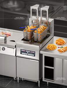 Friteuses électriques professionnelles de haute qualité à un réservoir pour frites et poulet, idéales pour les hôtels - Product Image 6