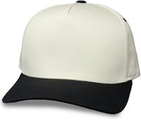 Cusotom Chapeau Snapback vierge bicolore-Casquette de camionneur vierge classique à logo brodé pour hommes et femmes-Casquette de baseball minimaliste