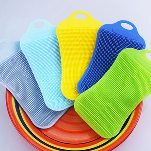 Cepillo de Limpieza Multiusos Baifu, Utensilios de Cocina, Cepillo de Silicona de Doble Cara para Lavar Platos - Product Image 2