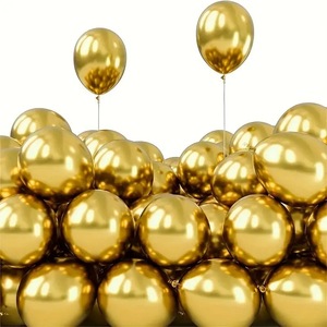 Ballons en latex métalliques chromés brillants de 5 pouces, 100 pièces, pour mariage, <span class=keywords><strong>anniversaire</strong></span>, Saint-Valentin, Noël, guirlande, <span class=keywords><strong>arche</strong></span> - Product Image 5