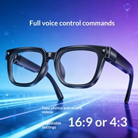 Lunettes de traduction intelligentes IA transfrontalières : Q&A IA, reconnaissance d'objets, capture vidéo HD, capture photo, lecture de musique, traduction