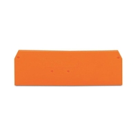 10 piezas de placa final e intermedia 281-335 de 2,5 mm de grosor, color naranja, nuevas