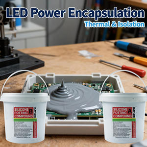 KAYIJIE ST-319-2, Silicona Termoconductora Blanca Personalizada, Polímero de Caucho, Resistente a Altas Temperaturas, Impermeable, Curado Orgánico - Product Image 4