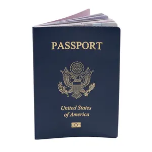 Wholesale Custom Passport Toys Logo Printing Notebook For Kids