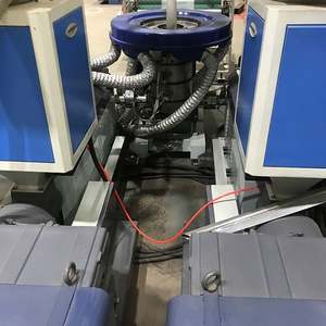 Machine d'extrusion de film soufflé entièrement automatique à double tête pour sacs en plastique PE, HDPE, LDPE, polyéthylène - Product Image 3
