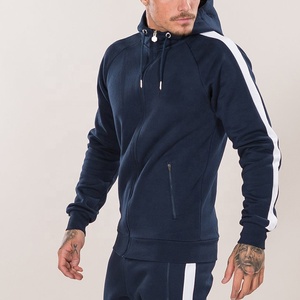 Sudadera con capucha para hombre, diseño a rayas, de alta calidad, venta al por mayor, jersey de gimnasio, muestra gratis - Product Image 1