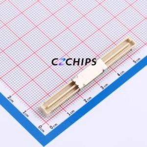 XDB638-120P-COR Board-to-Board & Backplane Connector SMD,P=0.8mm Connector 120P 0.8mm Vertical Mount 2 - Product Image 1