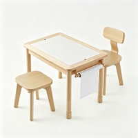 Table d'activités sensorielles Montessori en bois pour tout-petits, table d'étude multifonctionnelle en bois pour enfants, pour chambre d'enfant, salle de classe préscolaire