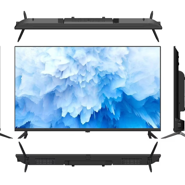 32-43inch Full HD 120Hz LED LCD TV with Android OS Multi-Language Blue/Green Cabinet for Home & Hotel Use