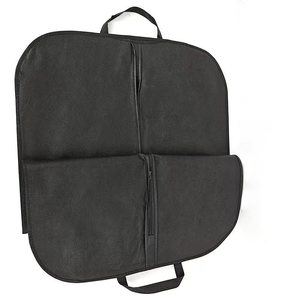 Özel Logo Boyutlu Seyahat Dokumasız Giysi Çantası Katlanabilir Fermuarlı Elbise Saklama Ceket Takım Elbise Çantası Giysiler için Toz Kılıfı - Product Image 2