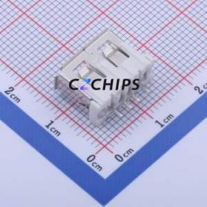 912-412A1012Y10100 USB Connector Through hole Component (THT) Connector Type-A USB 2.0 Female Through Hole - Product Image 2