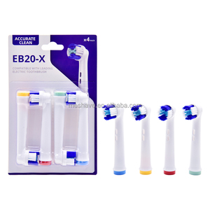Recharges d'usine pour brosse à dents électrique EB20-X Dual Clean Professional Care Smartseries Sensitive Clean, poils moyens en nylon, pour hôtel - Product Image 3