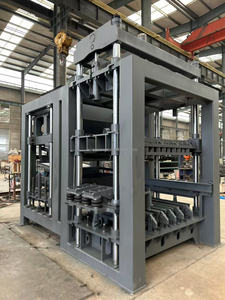Hohe Leistungsfähigkeits-QT10-15 Zement block-und Ziegelherstellungs-Maschinenbeton-Hohlblock-PLC-Komponenten - Product Image 3