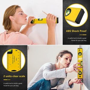 Livella in Lega di Alluminio Deding LRN02 da 12,2 Pollici con Design Magnetico Portatile, Righello Metrico e Imperiale, Garanzia di 3 Anni - Product Image 3