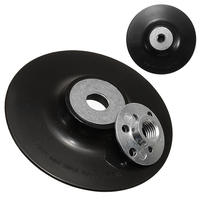 PMS 115mm support en plastique disque de ponçage en Fiber de verre meuleuse d'angle disque en Fiber de verre
