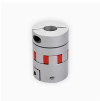 Accouplement élastique à double structure personnalisable OEM, moteur servo en aluminium, encodeur à vis étoile, accouplements d'arbre