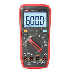 Multímetro de Mano UNI-T UT15B con Auto-Rango, Prueba de Corriente 10A, Capacitancia y Frecuencia, Doble Retroiluminación para Equipos Eléctricos - Product Image 1