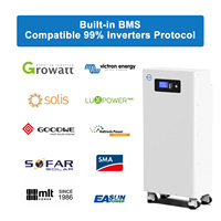Stock UE - Pack de batteries solaires au lithium 15 kWh 51,2 V LiFePO4 300 Ah sur roues pour stockage d'énergie domestique avec personnalisation ODM/OEM