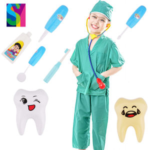 SY Brinquedo Infantil niños <span class=keywords><strong>Halloween</strong></span> tela juego de rol Doctor disfraz vestir juego de imaginación Cosplay niño disfraz - Product Image 2