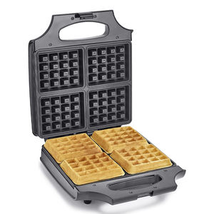 Browine Pie-sandwichera eléctrica desmontable, 7, 6, 5, 4, 3, 2 en 1, antiadherente, 4 rebanadas, máquina para hacer pasteles, 6 uds. - Product Image 3