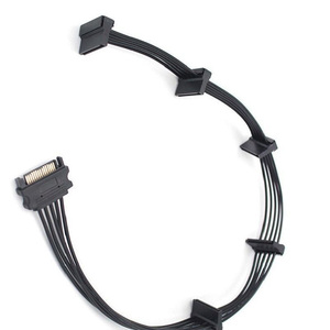 Tùy Chỉnh 60Cm SATA Dây Điện Một Để Năm Mở Rộng Cáp Ổ Cứng Dây Nịt - Product Image 3