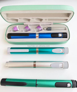 <b>Gold</b>-Plated V4 Reusable Injection <b>Pen</b> with 3ml Short-Stopper Cartridge and Multicolor Skin Care Design - Product Image 6