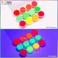 Vente en gros de pigments fluorescents au néon UV, mélange maître en poudre, type titane pour paillettes de corps et peinture en aérosol plastique