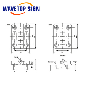 WaveTopSign ماكينة الحفر بالليزر الغطاء المفصلي المفصلي - Product Image 4