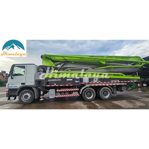 Pompa per Calcestruzzo <span class=keywords><strong>Usata</strong></span> Zoomlion 47X-5RZ, Braccio Telescopico Diesel da 47m, Mini <span class=keywords><strong>Macchina</strong></span> Compatta Ricondizionata in Vendita - Product Image 4