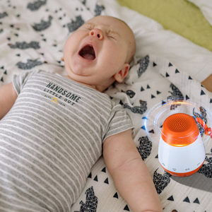 Xách tay trắng tiếng ồn âm thanh máy với khóc kích hoạt cảm biến trước khi đi ngủ bé nhẹ nhàng Loa - Product Image 5