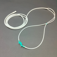 Canule d'oxygène nasale en silicone pour adultes de qualité médicale DM-10093 hypoallergénique doux et haut débit pour les soins à domicile à l'hôpital