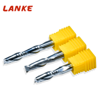 Lanke fraises cnc en carbure massif de 6mm, outils pour bois, gravure sur bois, fraises à 2 cannelures, fraise en spirale, offre spéciale