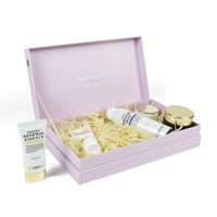 Boîte de bouteille de parfum de luxe de 50ml brillant à lèvres boîtes cosmétiques coffret cadeau stratification mate organisateur de stockage de parfum de maison pour crème pour le visage