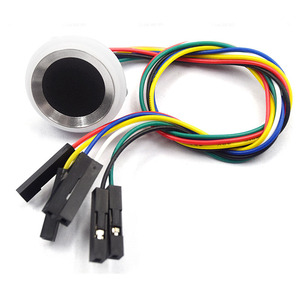 Módulo de Escáner de Huellas Dactilares, Sensor Capacitivo de 500 DPI, Circular de Acero Inoxidable con LED para Windows - Product Image 2
