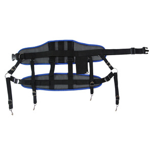 Gilet de pêche pliable ultraléger 3+7, ceinture de taille, harnais d'épaule réglable, porte-canne, noir, bleu, bordure, kit de pêche à la <span class=keywords><strong>carpe</strong></span> - Product Image 2