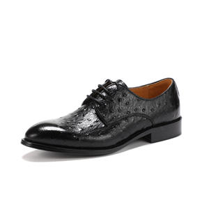 Zapatos de Negocios para Hombre de Invierno, de Lujo, Alta Calidad, Modernos y Transpirables, con Cordones, Hechos a Mano con Acabado de Madera - Product Image 4