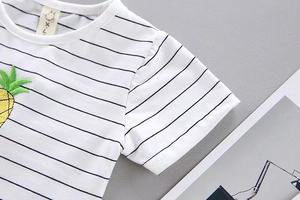 Ropa Infantil al por Mayor, Conjunto de Ropa de Verano Coreana para Niños, Conjuntos de 2 Piezas para Niños y Niñas - Product Image 5