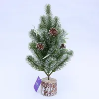 Plantes en pot créatives, décorations de bureau, fournitures de décoration de Noël, plantes en pot artificielles de Noël
