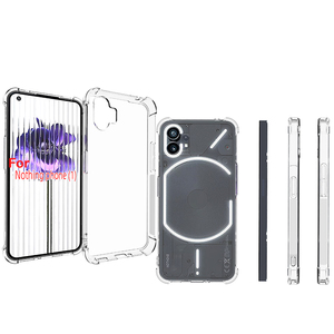 Funda Transparente <span class=keywords><strong>de</strong></span> TPU Suave con Protección en las <span class=keywords><strong>Cuatro</strong></span> Esquinas a Prueba <span class=keywords><strong>de</strong></span> Golpes para Nothing CMF Phone 1 2 2A 3A Pro - Product Image 5